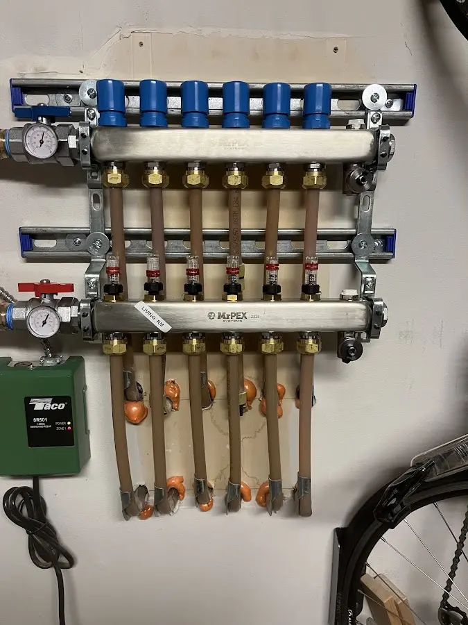 Plumber performing Leak Detection at a residential property in Isla Vista